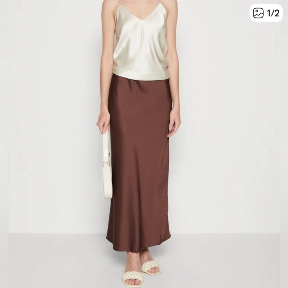 Abercrombie & Fitch Chocolate Maxi Skirt